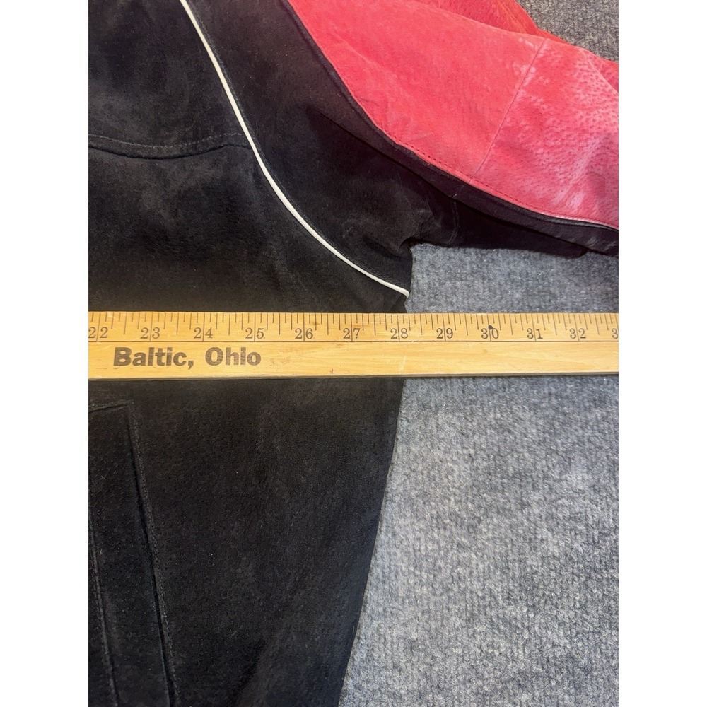 Ohio State Buckeyes Varsity Jacket Men's Size XL Suede Quilted Full Zip - Picture 12 of 14